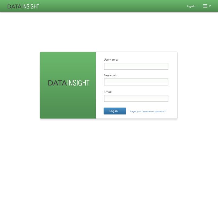 DataInsight_login